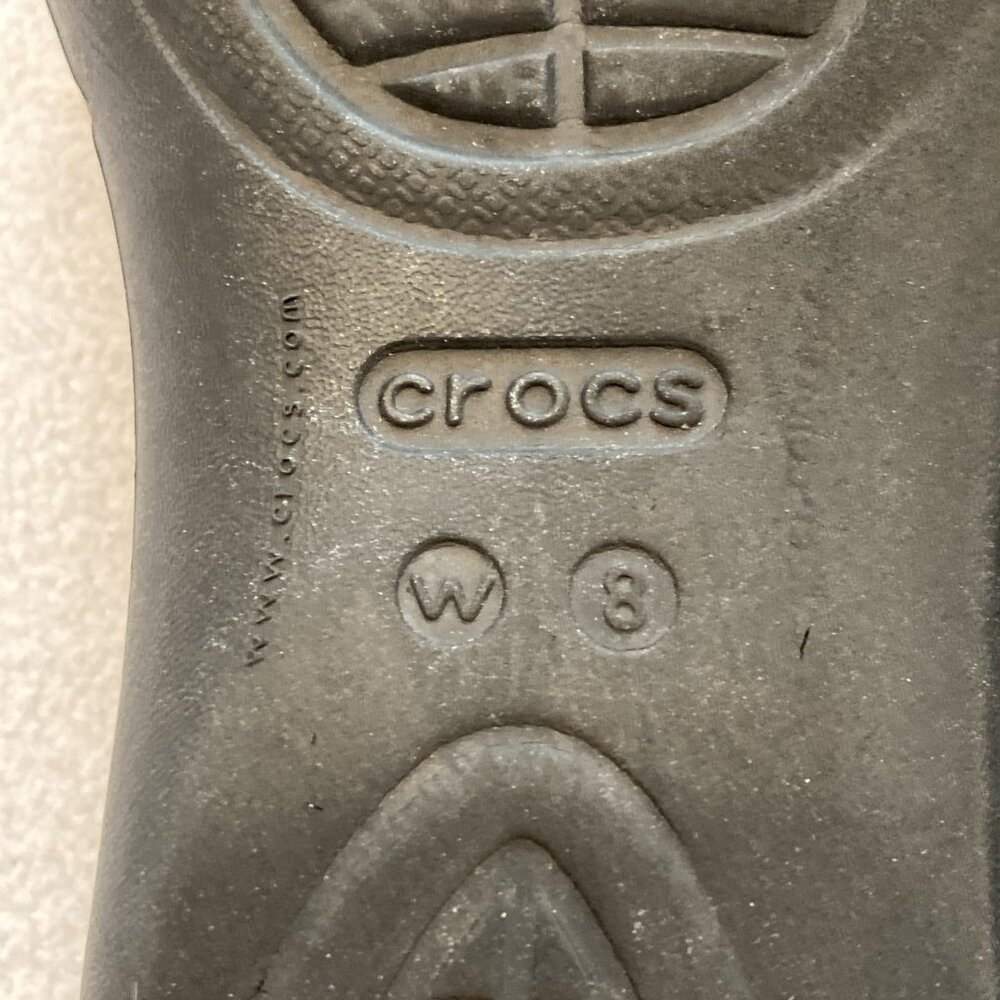 Crocs Kadee Women's sling  back Classic ballet flats  Shoes comfort 8 black - Picture 8 of 8